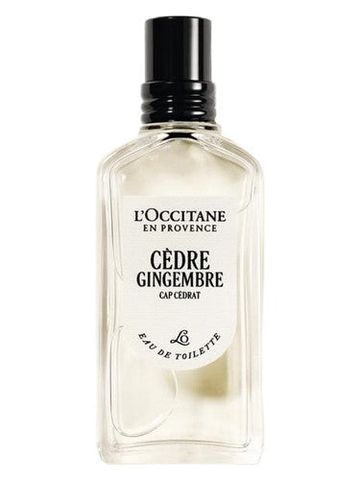 L'Occitane en Provence Cèdre Gingembre Eau de Toilette fragrance bottle