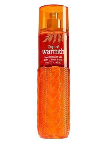 Bath & Body Works Cup of Warmth fragrance bottle