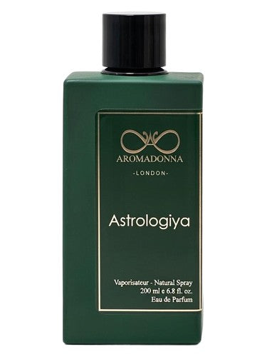 Aromadonna Astrologiya Green fragrance bottle