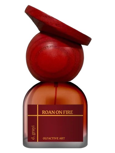 d.grayi Roan on Fire fragrance bottle