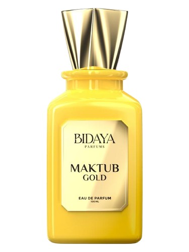 Bidaya Parfums Maktub Gold fragrance bottle