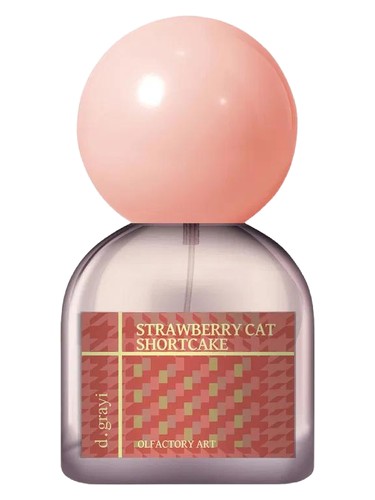 d.grayi Strawberry Cat Shortcake fragrance bottle