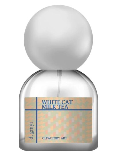 d.grayi White Cat Milktea fragrance bottle