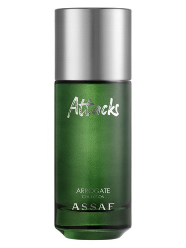 Assaf Attacks fragrance bottle
