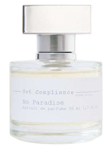 NOT COMPLIANCE No Paradise fragrance bottle