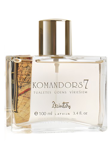 Dzintars Komandors 7 fragrance bottle
