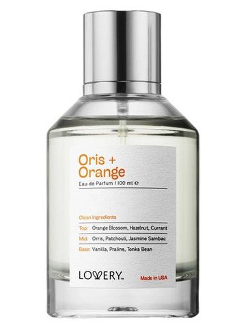 Lovery Oris & Orange fragrance bottle