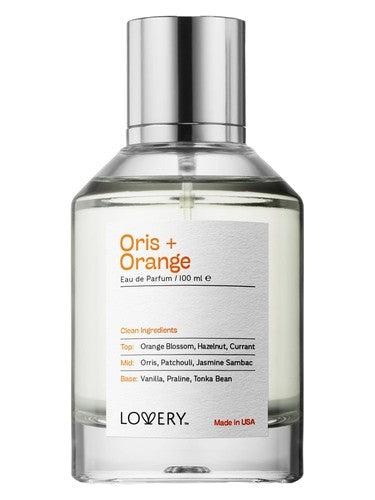 Lovery Oris & Orange fragrance bottle
