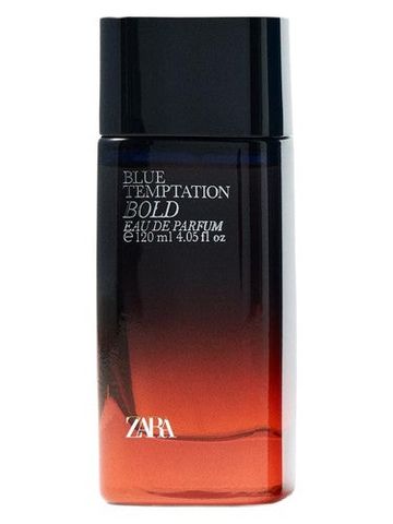 Zara Blue Temptation Bold fragrance bottle
