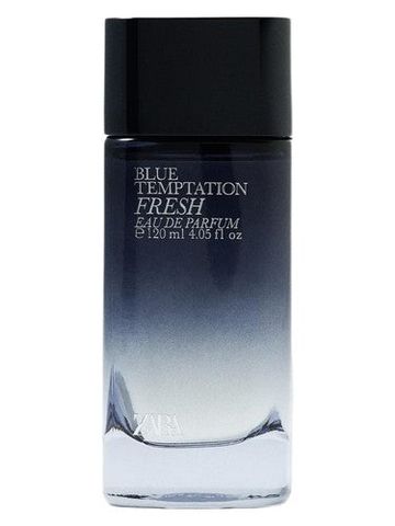 Zara Blue Temptation Fresh fragrance bottle