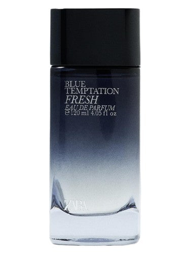 Zara Blue Temptation Fresh fragrance bottle