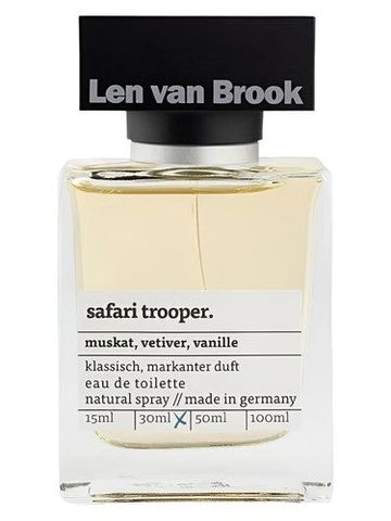 Jean & Len Len van Brook - Safari Trooper fragrance bottle