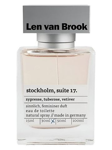Jean & Len Len van Brook - Stockholm, Suite 17 fragrance bottle