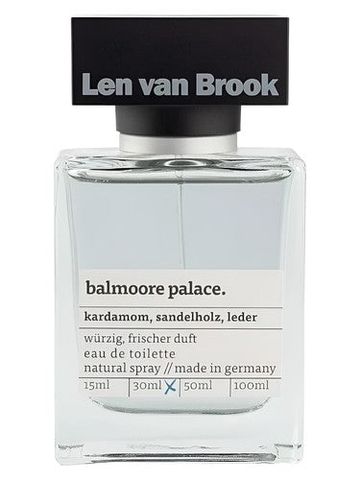 Jean & Len Len van Brook - Balmoore Palace fragrance bottle