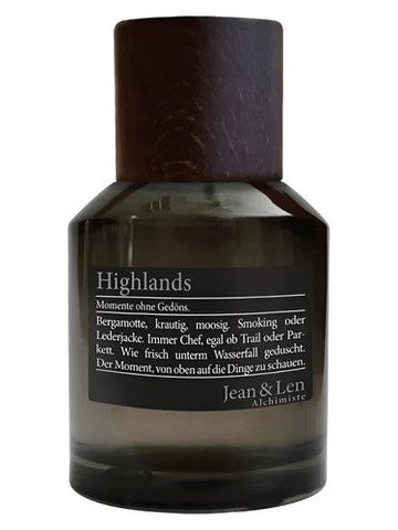 Jean & Len Highlands fragrance bottle