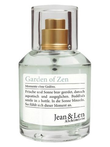 Jean & Len Garden of Zen fragrance bottle