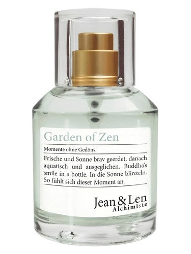 Jean & Len Garden of Zen fragrance bottle