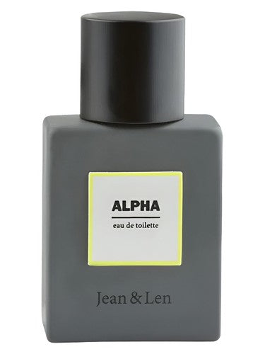 Jean & Len Alpha fragrance bottle