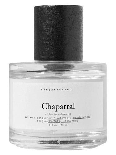 Labyrinth & Co. Chaparral fragrance bottle