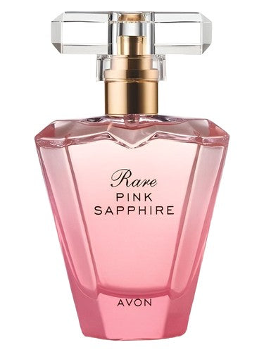 Avon Pink Sapphire fragrance bottle