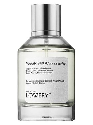 Lovery Woody Santal fragrance bottle