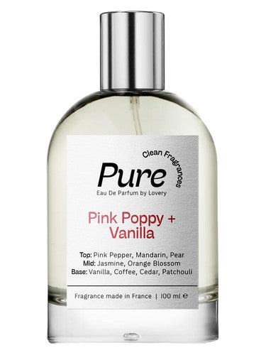 Lovery Pink Poppy & Vanilla fragrance bottle