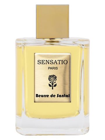 Sensatio Paris Beurre de Santal fragrance bottle