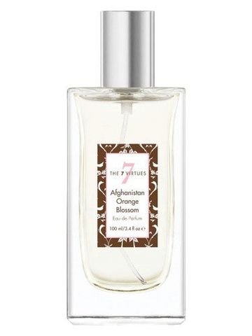 The 7 Virtues Afghanistan Orange Blossom fragrance bottle