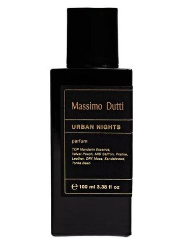 Massimo Dutti Urban Nights fragrance bottle