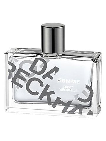 David Beckham Homme fragrance bottle