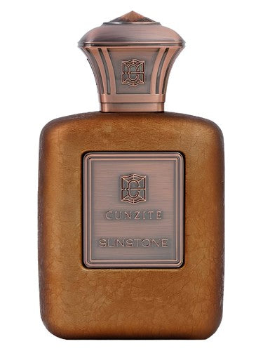 Cunzite Sunstone fragrance bottle