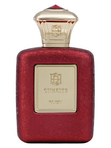 Cunzite Ruby fragrance bottle
