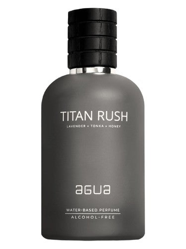 Agua Titan Rush fragrance bottle