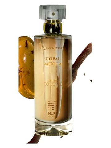MUPE Copal Mexica fragrance bottle