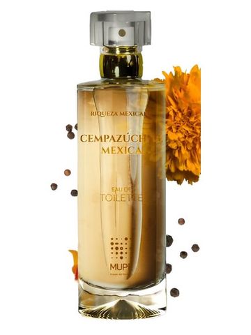 MUPE Cempazúchitl Mexica fragrance bottle