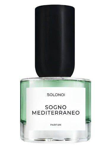 Solonoi Sogno Mediterraneo fragrance bottle
