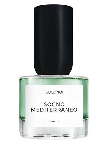 Solonoi Sogno Mediterraneo fragrance bottle
