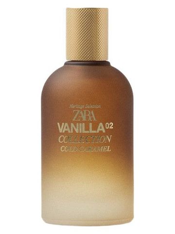 Zara Vanilla 02 Collection Cold Caramel fragrance bottle