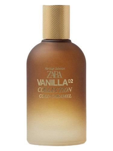 Zara Vanilla 02 Collection Cold Caramel fragrance bottle