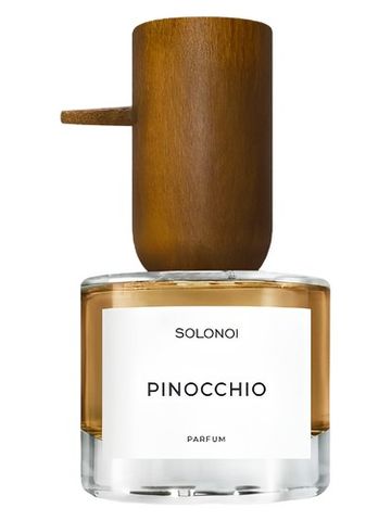 Solonoi Pinocchio fragrance bottle