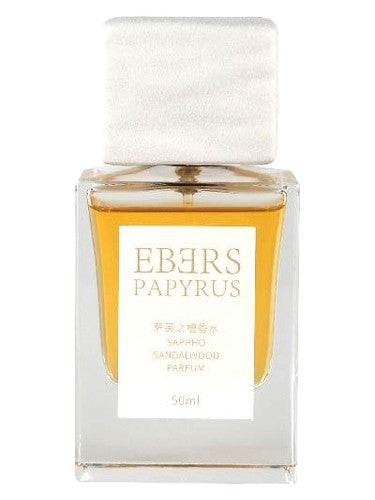 Ebers Papyrus Sappho Sandalwood fragrance bottle