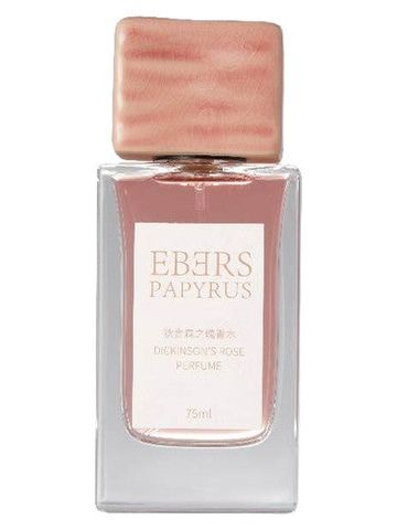 Ebers Papyrus Dickinson’s Rose fragrance bottle