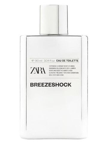 Zara Breezeshock fragrance bottle