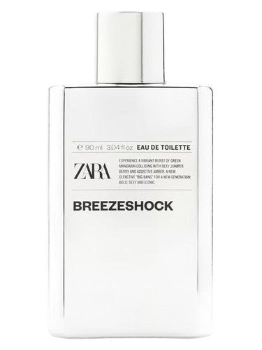 Zara Breezeshock fragrance bottle