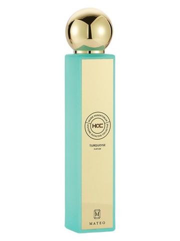 HOC Turquoise fragrance bottle