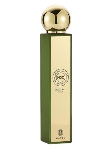 HOC Malachite fragrance bottle