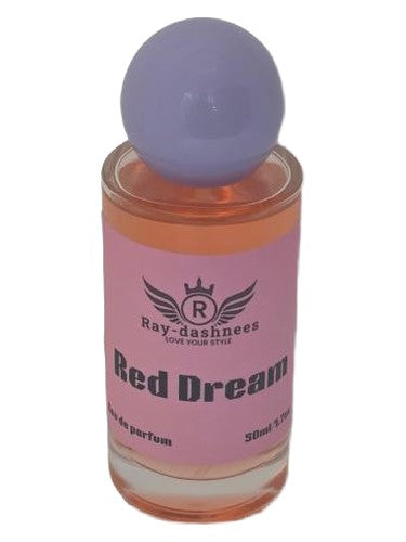 Ray-dashnees Red Dream fragrance bottle
