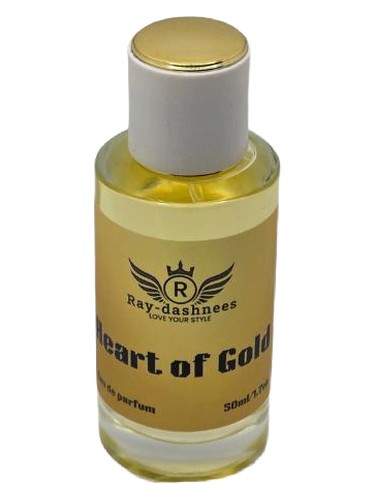 Ray-dashnees Heart of Gold fragrance bottle