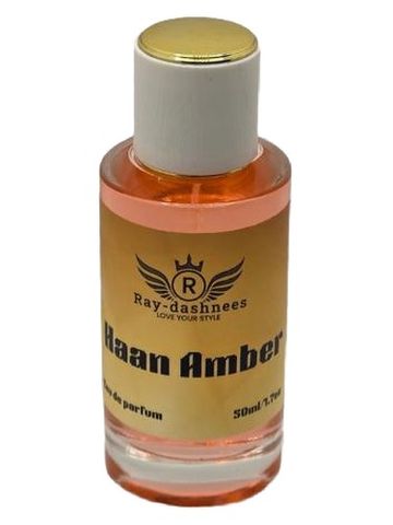 Ray-dashnees Haan Amber fragrance bottle