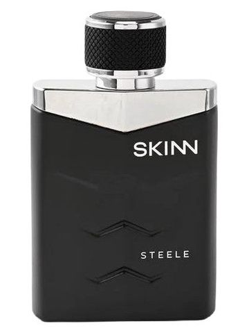 Skinn Steele fragrance bottle